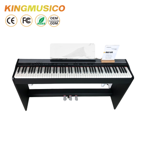 <span class=keywords><strong>Piano</strong></span> Digital de 88 <span class=keywords><strong>Teclas</strong></span> con Accionamiento de Martillo, Fuente de Sonido France DREAM, Interfaz USB MIDI y 3 Pedales, Suministro de Fábrica - Product Image 6