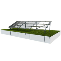 Structure solaire au prix d'usine, OEM Zm Steel, plus robuste, installation facile, système de montage au sol pour panneaux photovoltaïques