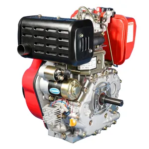 186FAE Silinder Tunggal 13hp 4 Stroke Mesin Diesel dengan Listrik Mulai