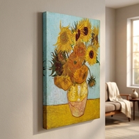 Peinture à l'huile Art Déco blanche 100% faite à la main, sur toile de coton 450 GSM, format personnalisé, en rouleau, pour la maison, Chine, vente en gros et dropshipping