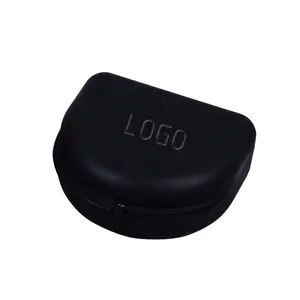 Orthodontische Tandheelkundige Houder Case Mondbeschermer Plastic Opbergdoos Met Ontluchtingsgaten Logo Afdrukken - Product Image 1