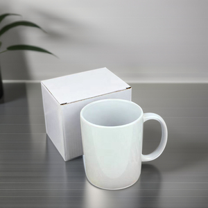 <span class=keywords><strong>Taza</strong></span> de Café de 11oz 350ml de Cerámica y Porcelana en Blanco para Sublimación <span class=keywords><strong>con</strong></span> Diseño Clásico Personalizable - Product Image 6