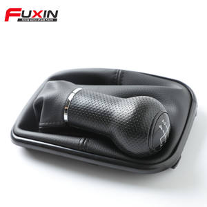 Poignée de levier de vitesse en cuir Fuxin 5/6 vitesses pour Volkswagen Golf, design ergonomique - Product Image 5