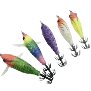 7.5cm lumineux <span class=keywords><strong>TOTO</strong></span> bois crevettes leurre calmar Rush Egi Jig appâts pour océan bateau pêche <span class=keywords><strong>japonais</strong></span> Yo Zuri poulpe calmar gabarit - Product Image 4