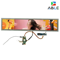 Módulo de Pantalla LCD TFT Tipo Barra de 28 Pulgadas, 1920x360, Interfaz LVDS, 700cd/m2 de Alto Brillo, con Placa Controladora HDM-I AD