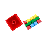 OEM Profile Keycaps Function Area R G B Y 10-Keys Set Custom PBT Keycaps Top/Side Printed Blank Keycap