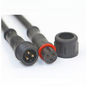 2 <span class=keywords><strong>3</strong></span> 4 5Pin impermeável cabo elétrico fio conector Joint Power Plug Socket, LED luz impermeável conector cabo - Product Image 2