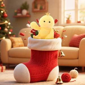 Pelúcia de Pato de 9 Polegadas Feita com Plush Super Macio e Enchimento de Algodão PP Segura e Aconchegante para Crianças - Product Image 2