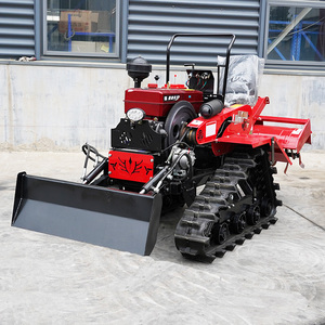 Factory Price Farm Tiller <b>Cultivator</b> Remote Control Rotary Tiller Agricultural Mini Crawler Tractor - Product Image 3