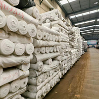 Tissu satiné 100 % polyester super doux, tissé, résistant aux plis, anti-bouloches/anti-déchirures, résistant à l'abrasion, qualité moyenne, directement de l'usine