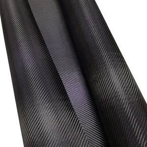 Purple Wire and Carbon Fiber Mixed Fabric Fashion 3K Carbon Fiber Fabric - Product Image 1