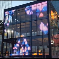 Écran LED flexible à 95 % de transparence, film ultra-transparent pour vitrine, magasin, centre commercial, graphiques, animation, mur vidéo