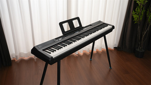 <span class=keywords><strong>Clavier</strong></span> d'orgue électrique <span class=keywords><strong>MIDI</strong></span> BDMUSIC Heavy Piano 88 touches avec mécanique à marteaux lestés et sensibilité au <span class=keywords><strong>toucher</strong></span> - Product Image 6