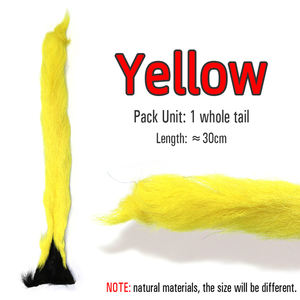 Fibra de Pelo de Cola de Becerro, Material para Atar Moscas Secas, <span class=keywords><strong>Royal</strong></span> Wulff, Parachute Posts, Jig Making - Product Image 6