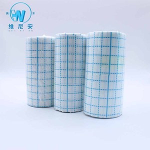 Bande de pansement auto-adhésive blanche non tissée de classe médicale I certifiée CE Yimmer, respirante, cohésive, 10 cm * 10 m - Product Image 2