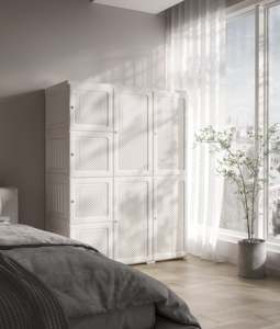 Coffre-fort almirah garde-robe armoire en fer meubles modernes armoires meubles de chambre acier vêtements armoire placard placard - Product Image 3