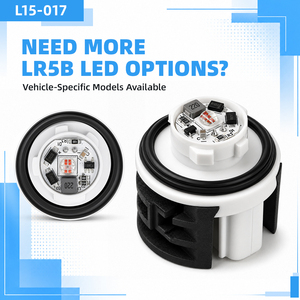 หลอดไฟท้าย LED รุ่น 8158A-0D610 L15-017 LR5B สีแดง 2 ขา PGJ18.5d-10 1.8W 205LM สำหรับเปลี่ยนในรถยนต์โตโยต้า - Product Image 1