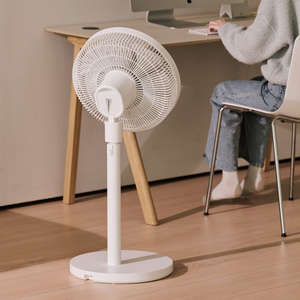 RUNAL Elétrico Recarregável Portátil Floor Standing Fan Indoor Cooling Vento Circulador De Ar Controle Remoto Plástico Digital - Product Image 1