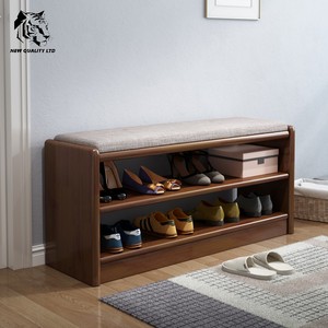 Proveedor chino, excelente precio, logotipo personalizado, gran stock, dropshipping, zapatero, nuevo diseño, muebles para sala de estar, taburete de madera para zapatos - Product Image 6