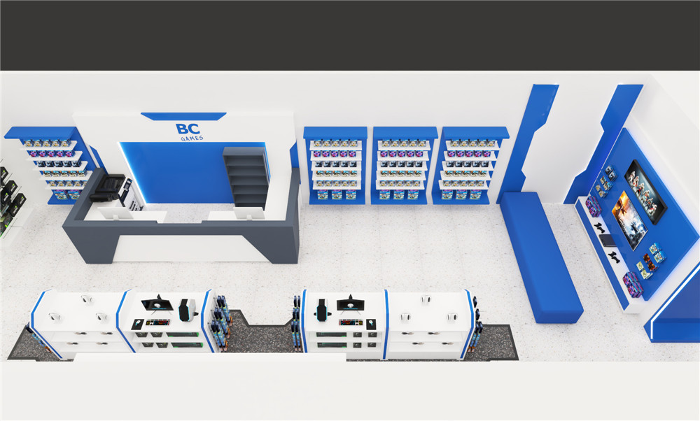 Design del Layout del negozio di giochi