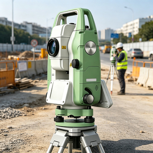Station totale manuelle TS03, 500m sans réflecteur, instrument de topographie de haute précision pour la construction, station totale laser IP66 avec plomb laser - Product Image 2