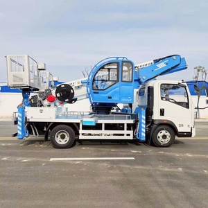 New Aerial Work Platform Truck HOWO 4X2 Truck Mounted Aerial Work Platform for Sale - Product Image 2