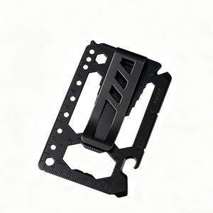 ISO9001 Credit Card Size Multi Tool - Durable <b>Titanium</b> & Stainless Steel Bottle Opener for Daily Carry - Product Image 1