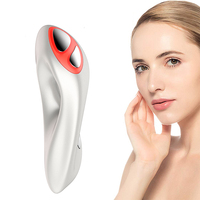 Thérapie par lumière rouge LED, microcourant pour le lifting du visage, tonification, booster anti-âge, outils de soin de la peau, appareil à technologie EMS, masseur vibrant
