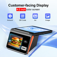 Android 14,0 pantalla Dual 8 pulgadas 4 GB + 64 Gb sistemas Pos de mano 80mm impresora NB80 Nfc caja registradora Epos máquina Terminal