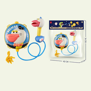 Zhiqu Hot Selling Schattige Dieren Strandrugzak Elektronische Speelgoedset Met 5-8M Lange Afstand Waterschietpistool Grappig Waterpistool Speelgoed - Product Image 2