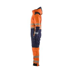 BLAKLADER - 672519775389S Hi-Vis overol de invierno Naranja/Azul marino-EAN 7330509854150 ROPA DE TRABAJO DE 2017 - Product Image 4