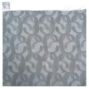 Tissu extensible Jacquard Satin Spandex Polyester de haute qualité pour vêtement Rouleaux de tissu Satin anglais CC