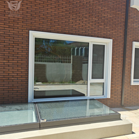 Luxuriöse Villa Modernes Architektonisches Holzrahmen-Aluminium-Glas-Schwingfenster Schalldichtes Design Edelstahl-Küche Außenbereich