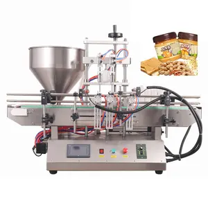 50-500 ml Semi-auto Pneumatic Liquid Filling with 40 L Hopper Liquid Automatic Filling Machine