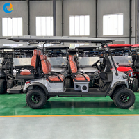 Voiture de golf électrique à panneaux solaires personnalisables Robetaa, 6 places, navette de tourisme à grande vitesse pour aéroport, hôtel, complexe hôtelier, buggy