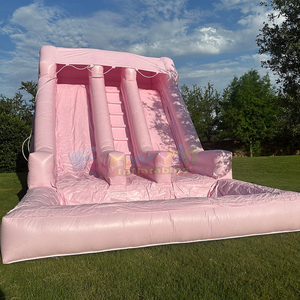Toboggan aquatique gonflable commercial pour enfants, combo de jeux aquatiques et de saut pour l'extérieur - Product Image 3