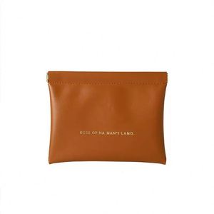 Wholesale Shrapnel Storage Bag Automatic Closing Wired Earphone Storage Bag PU Coin Purse Mini Portable <b>Lipstick</b> and Makeup Bag - Product Image 1