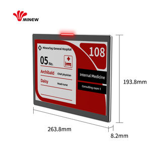MinewTag - Letrero Electrónico para Puerta de Reuniones con Pantalla Eink de 11.6 Pulgadas, Señalización Digital Eink, Ble5.0, Etiquetas Electrónicas para Estantes, Pantalla E-ink, Etiqueta ESL para Oficina - Product Image 1