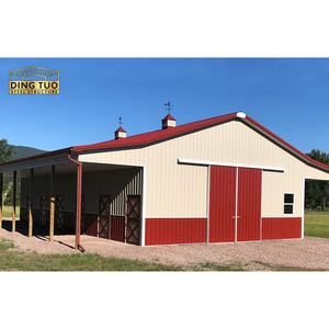 هيكل صلب صناعي ، سقيفة مرآب مسبقة الصنع ، مبنى مكتب للتخزين - Product Image 6