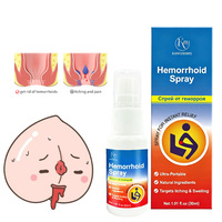 Spray anti-hémorroïdes à base de plantes, 30 ml, pour soulager la douleur anale, atomisation, original, naturel, fabriqué en usine OEM.