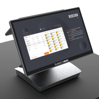 Terminal de point de vente IMachine 15,6 pouces à écran tactile capacitif, Intel Core i3, résolution 1920x1080, compatible Windows/Android SDK, version simple