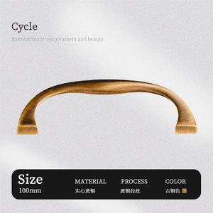 <span class=keywords><strong>Tiradores</strong></span> de Armario Sólidos de Latón Antiguo Kosin-DG, <span class=keywords><strong>Tiradores</strong></span> de Bronce para Armario, <span class=keywords><strong>Tiradores</strong></span> de Cómoda Envejecidos - Product Image 4