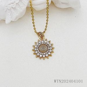 Vente chaude bijoux élégant zircon papillon mansing étoile pendentif collier pour les femmes - Product Image 5