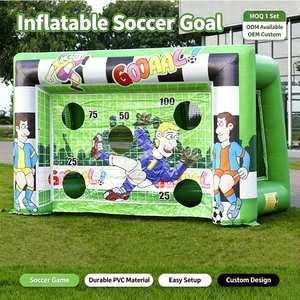 Portería de Fútbol Inflable para Niños, Fiestas Familiares, Deportes de Interior y Exterior, Venta al Por Mayor - Product Image 1