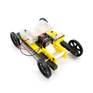 Kit de ensamblaje de coche con cambio de marchas para niños, juguete educativo de ciencia, experimento de física, bricolaje, STEM, control manual de plástico, funciona con pilas - Product Image 4