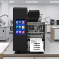 No Plate Needed Digital Garment Tag Printer Clothing Tag Printer With 180 Degree Automatic Paper Feeding for Clothing