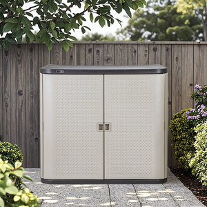Armoire à outils multifonctionnelle en plastique, rangement intérieur et extérieur pour centre de sauna, prix réduit - Product Image 2