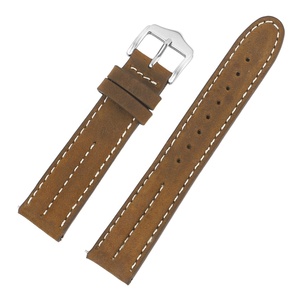 Bracelet de montre en cuir véritable fait à la main pour <span class=keywords><strong>Panerai</strong></span> Bracelet de montre en cuir <span class=keywords><strong>vintage</strong></span> 20mm Bracelet de luxe de haute qualité diverses couleurs - Product Image 3