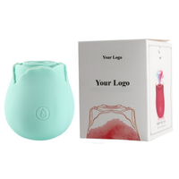 Vibromasseur USB à charge magnétique en silicone noir lumineux pour femmes, 10 fréquences, 100 % étanche, double usage, faible bruit