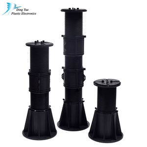 Support réglable en <span class=keywords><strong>plastique</strong></span> pour terrasse extérieure, pour dalles en bois composite WPC, terrasse de toit, revêtement de sol, résistant à l'eau - Product Image 1